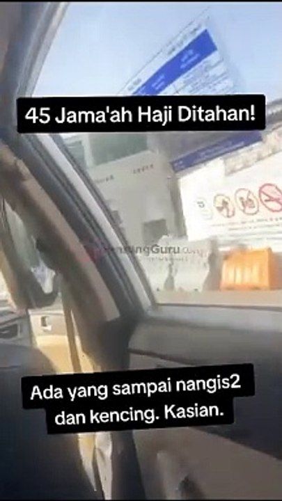 45 JAMAAH HAJI DI TAHAN , TETAPI KENAPA ORANG INI BEBAS?