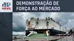 Navio da BYD chega ao Brasil com mais de 5 mil carros