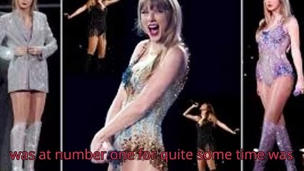 Taylor Swift reigns supreme on charts after weeks