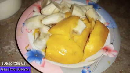 Summer Special Aam aur Kelay ka Sharbat | بغیر چینی کے عام اور کیلے کا شربت | Milk Shake Recipe