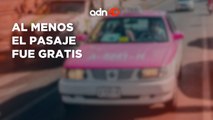Rápidos y furiosos: Persecución a taxi con pasajera I C40 en Ciudad Desnuda