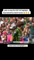 England vs pakistan 3rd T20 highlights