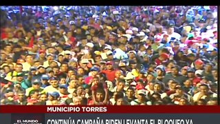 Lara | Habitantes del municipio Torres marchan en apoyo al Pdte. Nicolás Maduro