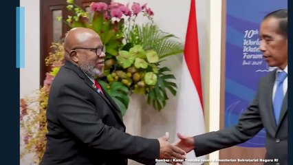 Pertemuan Bilateral Presiden Jokowi dengan Presiden Majelis Umum PBB di Bali