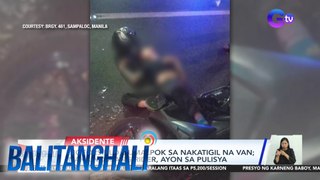 SUV, bumangga sa motorsiklo na nakahinto sa traffic light | BT