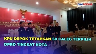 KPU Depok Tetapkan 50 Caleg Terpilih DPRD Tingkat Kota