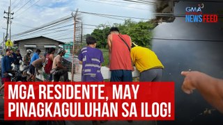 Mga residente, may pinagkaguluhan sa ilog! | GMA Integrated Newsfeed