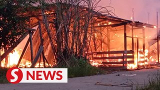Fire destroys longhouse in remote Baram