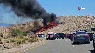 ABD’ye ait askeri uçak New Mexico eyaletinde düştü