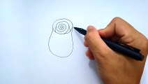 Rose Drawing Easy _ Rose Drawing step by step for beginners _ Number Drawing