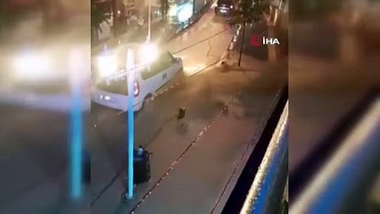 Amasya’da sağanak yağış yolları göle çevirdi