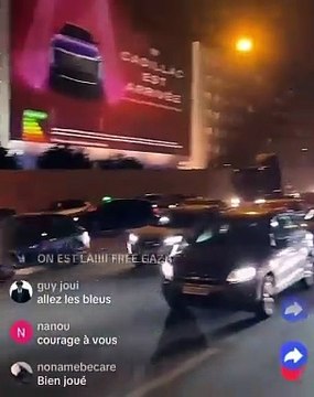 Nouveaux incidents hier soir près une manifestation pro-palestiniens avec 4 à 5.000 personnes - Les manifestants ont bloqué le périphérique parisien pendant de longues minutes