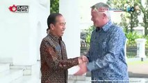 Jokowi Terima Kunjungan Delegasi OECD di Istana Bogor