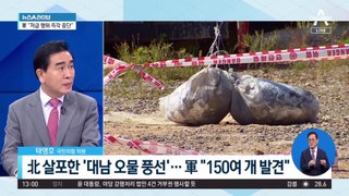 北 살포한 ‘대남 오물 풍선’…軍 “150여 개 발견”