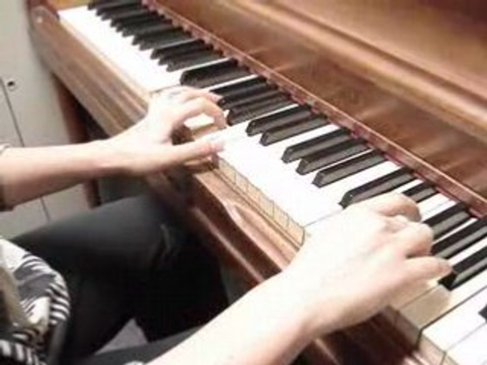 Delphine en backstage-Yann Tiersen cover