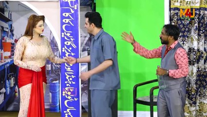 Nadeem Chitta and Mehak Noor With Azeem Vicky and Saqi Khan New Stage Drama Yaar Pakki La Comedy