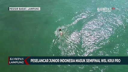 Peselancar Junior Indonesia Masuk Semifinal WSL Krui Pro