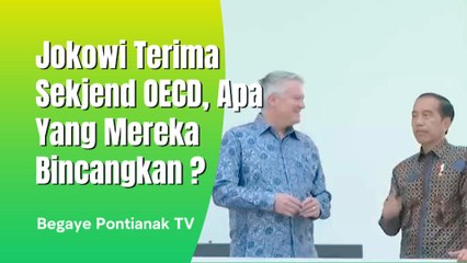 Jokowi Bertemu Sekjend OECD Apa Sebenarnya Yang Mereka Bicarakan ?