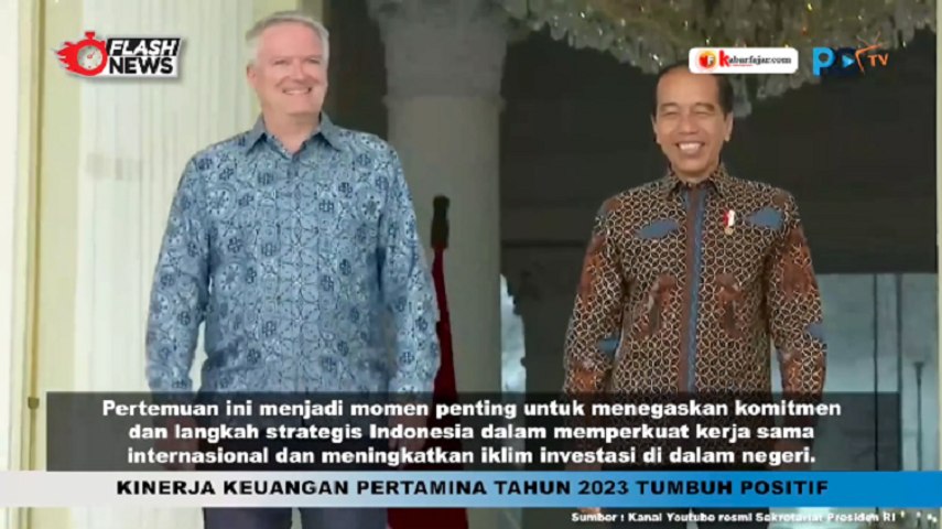 Presiden Jokowi Terima Kunjungan Delegasi OECD di Istana Bogor