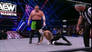 AEW Dynamite Episode 05-23 No Holds Barred TNT Championship Samoa Joe vs Darby Allen