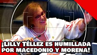 ¡VEAN! ¡la loca Lilly Téllez es humillada por Macedonio y morena a por hacer su vulgar reality show!