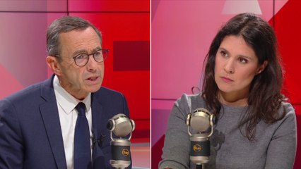 Bruno Retailleau, sénateur du roupe Les Républicains, se dit "pour" la reconnaissance de la Palestine "mais pas pour le moment"
