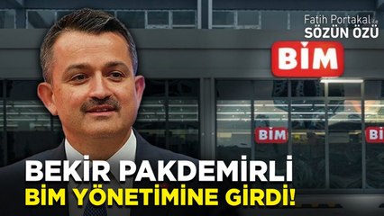 BİR HUKUKSUZ DEVLET ÖRNEĞİ “BEKİR PAKDEMİRLİ” BİM YÖNETİMİNE GİRDİ!