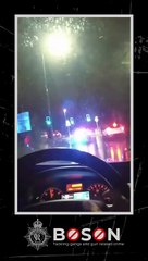 The moment leading Bedford drug dealer of the 'Capone' network was arrested by police