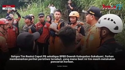 2 Hari Pencarian Bocah Hanyut di Sungai Cicatih Cibadak Sukabumi, Belum Membuahkan Hasil