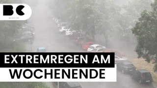 Hochwassergefahr: Wettertief bringt Regenmassen