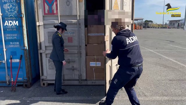 La Spezia, sequestrate al porto oltre 7.900 paia di scarpe contraffatte