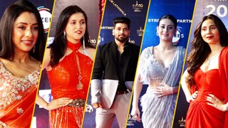 Isha Malviya, Rupali Ganguly, Shiv Thakare, Mannara Chopra & Others At 'International Iconic Awards'