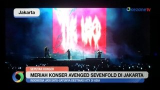 Meriahnya Konser Avenged Sevenfold di Jakarta bersama Deathbat Indonesia