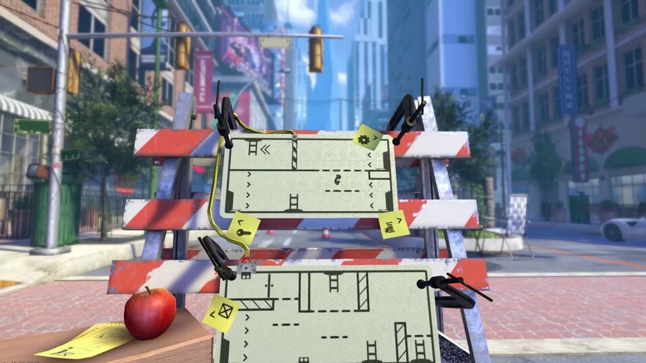 The Pedestrian: Im Puzzlespiel werden Schilder zur Knobelleinwand