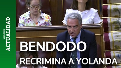 Elías Bendodo recrimina a Yolanda Díaz sus palabras: "Mandar a la mierda a todos"