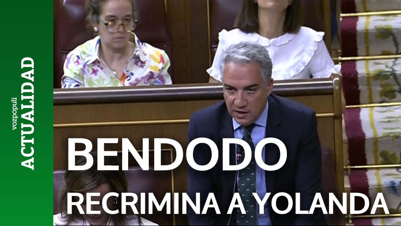 Elías Bendodo recrimina a Yolanda Díaz sus palabras: "Mandar a la mierda a todos"