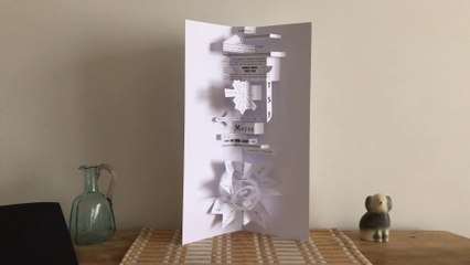 Lettre-Ocean Calligram Pop-up Artwork