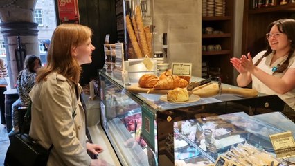 Taylor Swift fans try out 'Swiftie Swirl' ice cream