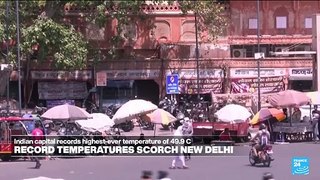 Indian capital records highest-ever temperature of 49.9 Celsius
