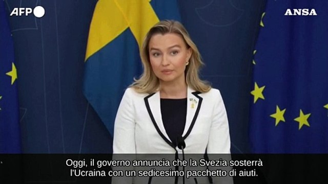 Svezia: Aiuti militari per 1,16 miliardi di euro a Kiev