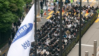 삼성전자 노조, 파업 선언...6월 7일 '단체 연차 사용' / YTN