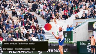Roland-Garros, le public irrespectueux ? Sifflements, crachats... Un tennisman tire la sonnette d'alarme, 