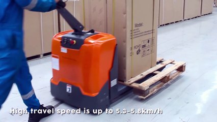 SHIGEMITSU MP20W ELECTRIC PALLET - SHIGEMITSU HANDLING EQUIPMENT