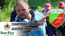 Pétanque : Championnats régionaux Auvergne Rhône-Alpes à Saint-Félix