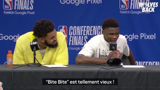 Timberwolves - Quand Edwards rend hommage à sa manière à Conley : 