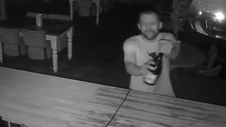 Thief helps himself to bottle of Prosecco before stealing pub till draw