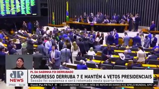 Congresso derruba sete e mantém quatro vetos presidenciais; Dora Kramer comenta