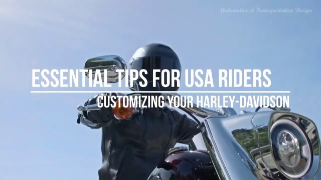 CUSTOMIZING your Harley-Davidson: Essential TIPS for USA Riders