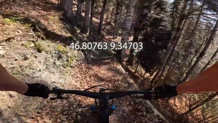 Hidden JEWEL over Swiss Grand Canyon, with MTB or by feet