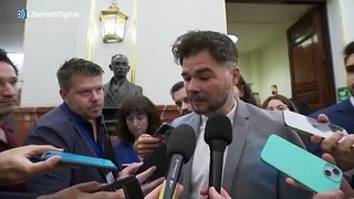 Rufián dice que las asociaciones que denunciaron a Begoña son 